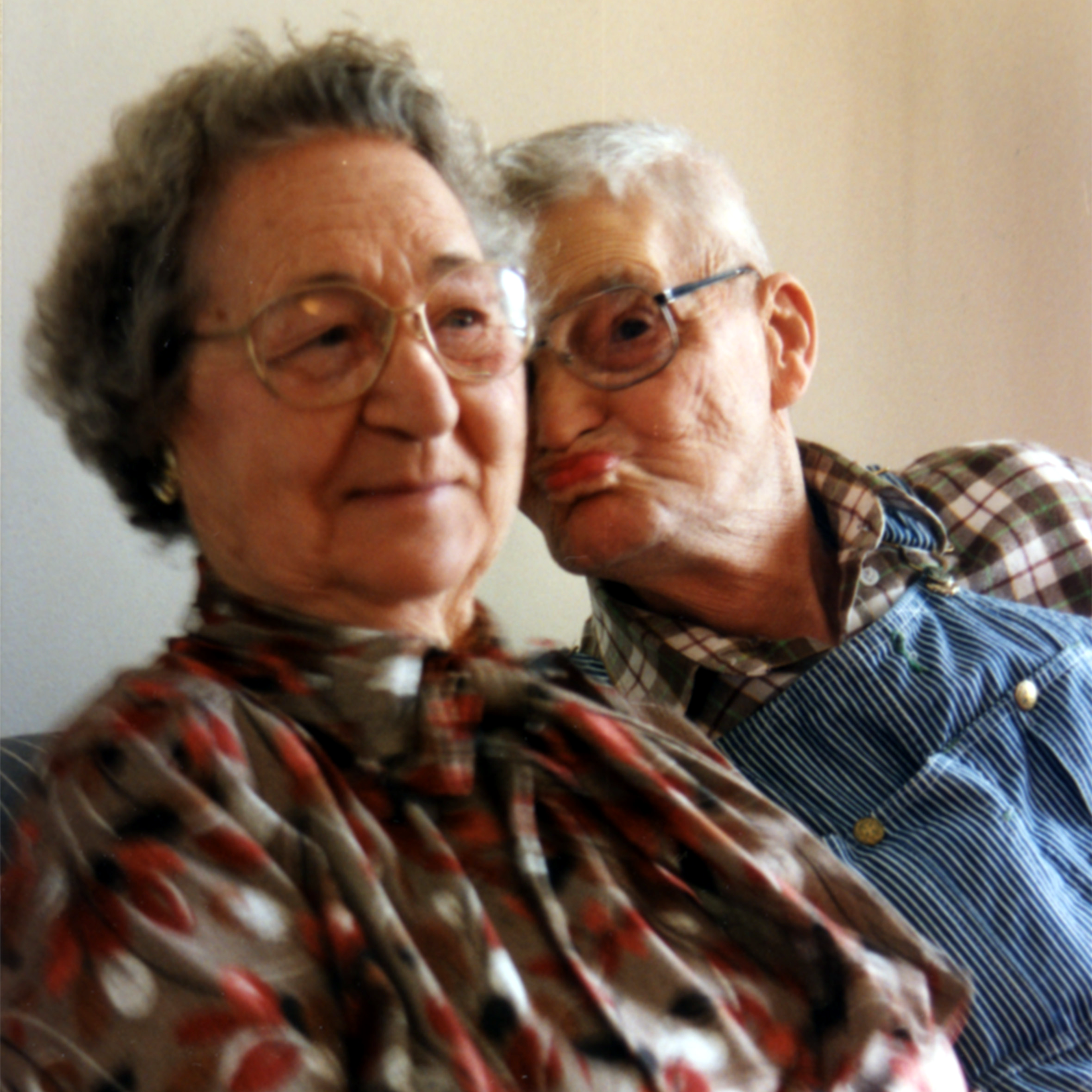 My grandma and step great grandpa just havin a schmoke in 1947 :  r/OldSchoolCool