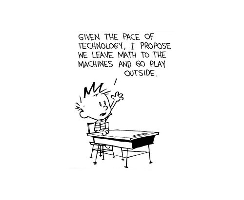 Calvin (sans Hobbes) Pace Of Technology Comic