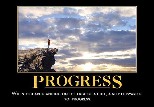 Progress Demotivational