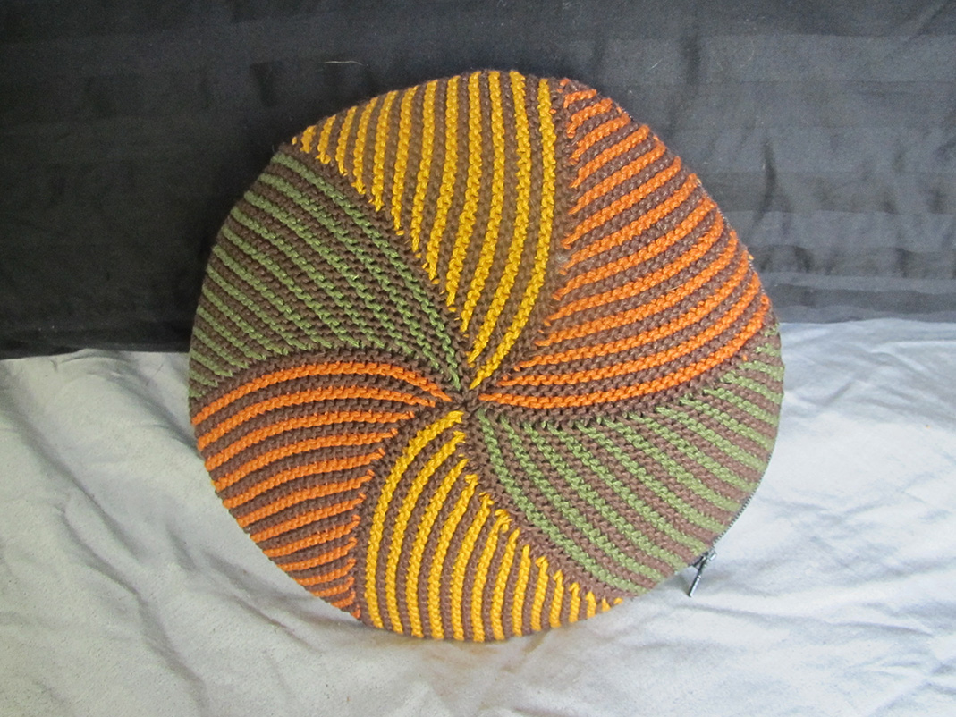 Fair Isle Pillow Small Back