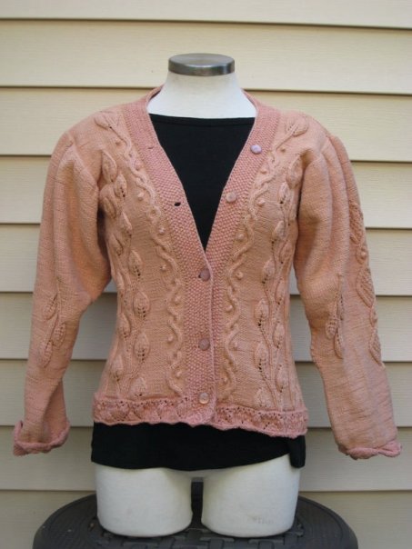 Pink Princess Cardigan Front